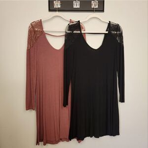 AE Ribbed Lace Dresses 
